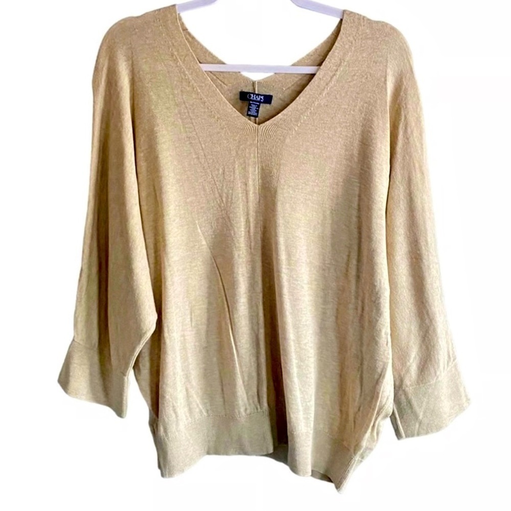 Chaps oversized modal cotton large top